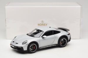 Porsche 911 992 Dakar Ice Grey Metallic Norev 1:18 187242 Metall – Bild 8 von 8