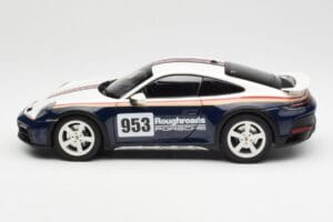 Porsche 911 992 Dakar Rough Roads Norev 1:18 187240 Metall – Bild 5 von 9