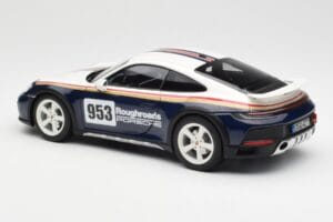 Porsche 911 992 Dakar Rough Roads Norev 1:18 187240 Metall – Bild 8 von 9
