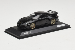 Porsche 911 992 GT3 Schwarz Mit Goldenen Felgen Minichamps 1:43 WAP0201520M007 Metall – Bild 2 von 4