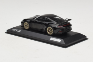 Porsche 911 992 GT3 Schwarz Mit Goldenen Felgen Minichamps 1:43 WAP0201520M007 Metall – Bild 3 von 4