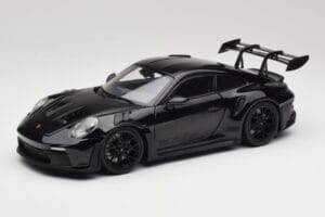 Porsche 911 992 GT3 RS Schwarz & Schwarz Felgen Concept Minichamps 1:18 911992003 Metall