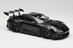 Porsche 911 992 GT3 RS Schwarz & Schwarz Felgen Concept Minichamps 1:18 911992003 Metall – Bild 6 von 8