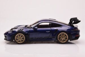 Porsche 911 992 GT3 RS Gentian Blau Metallic Norev 1:18 187363 Metall – Bild 4 von 8
