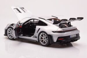 Porsche 911 992 GT3 RS Ice Grau Norev 1:18 187359 Metall – Bild 5 von 8