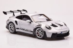 Porsche 911 992 GT3 RS Ice Grau Norev 1:18 187359 Metall – Bild 6 von 8