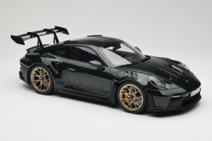 Porsche 911 992 GT3 RS Jet Green Metallic Black Norev 1:12 127532 Metall – Bild 4 von 6