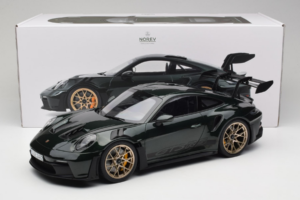 Porsche 911 992 GT3 RS Jet Green Metallic Black Norev 1:12 127532 Metall – Bild 6 von 6