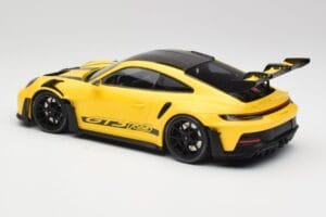 Porsche 911 992 GT3 RS Racing Gelb & Schwarze Räder Minichamps 1:18 153062245 Metall – Bild 5 von 6