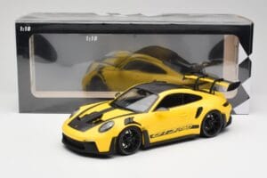 Porsche 911 992 GT3 RS Racing Gelb & Schwarze Räder Minichamps 1:18 153062245 Metall – Bild 6 von 6