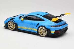 Porsche 911 992 GT3 RS Shark Blau & Gelb Decor Concept Minichamps 1:18 911992001 Metall – Bild 7 von 8