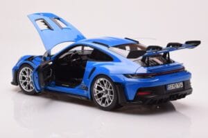 Porsche 911 992 GT3 RS Haifischblau Norev 1:18 187358 Metall – Bild 5 von 8