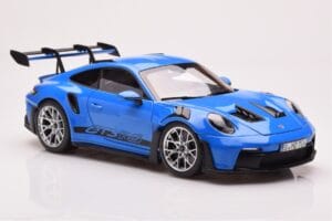 Porsche 911 992 GT3 RS Haifischblau Norev 1:18 187358 Metall – Bild 6 von 8