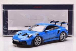 Porsche 911 992 GT3 RS Haifischblau Norev 1:18 187358 Metall – Bild 8 von 8