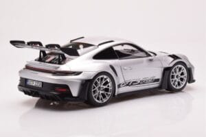 Porsche 911 992 GT3 RS Silber Metallic Norev 1:18 187357 Metall – Bild 3 von 8