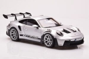 Porsche 911 992 GT3 RS Silber Metallic Norev 1:18 187357 Metall – Bild 6 von 8