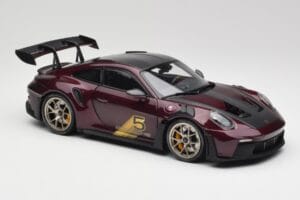 Porsche 911 992 GT3 RS Ultraviolett & Silber Räder Minichamps 1:18 110062029 Metall – Bild 6 von 8