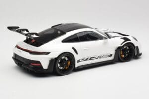 Porsche 911 992 GT3 RS Weiss & Schwarze Räder Minichamps 1:18 155062230 Metall – Bild 2 von 6