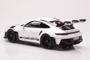 Porsche 911 992 GT3 RS Weiss Norev 1:18 187361 Metall – Bild 7 von 8