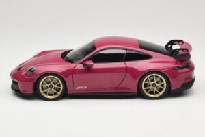 Porsche 911 992 GT3 Ruby Star Neo Norev 1:18 187381 Metall – Bild 4 von 8
