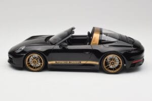Porsche 911 992 Targa Porsche Design Schwarz & Gold Concept Minichamps 1:18 PORSCHE001 Metall – Bild 3 von 6