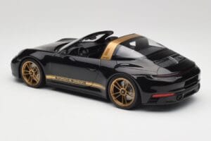 Porsche 911 992 Targa Porsche Design Schwarz & Gold Concept Minichamps 1:18 PORSCHE001 Metall – Bild 5 von 6