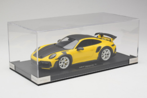 Porsche 911 992 TechArt GTstreet R Gelb Mit Weissen Rädern TechArt 1:18 REMC015 Resin – Bild 5 von 6