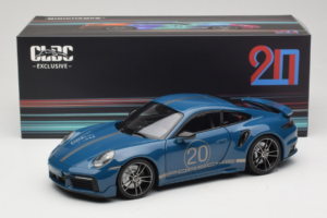 Porsche 911 992 Turbo S Coupe Sport Design Blau Minichamps 1:18 113069073 Metall – Bild 8 von 8
