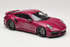 Porsche 911 992 Turbo S Coupe Sport Design Rot Minichamps 1:18 113069075 Metall – Bild 6 von 8