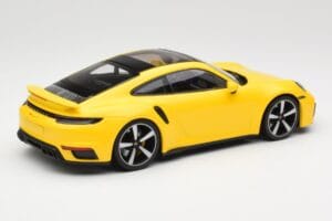 Porsche 911 992 Turbo S Gelb Minichamps 1:18 155069071 Metall – Bild 2 von 6