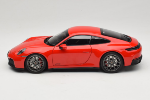 Porsche 911 992.2 Carrera 4 GTS Guards Red Norev 1:18 187171 Metall – Bild 4 von 8