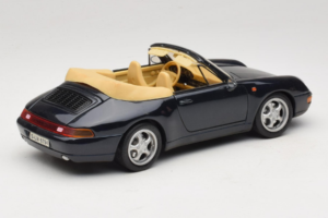 Porsche 911 993 Cabriolet Dunkelblau Tchibo 1:18 46619 Metall – Bild 3 von 8