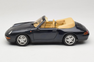 Porsche 911 993 Cabriolet Dunkelblau Tchibo 1:18 46619 Metall – Bild 4 von 8