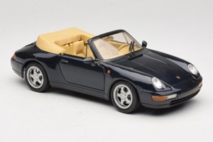Porsche 911 993 Cabriolet Dunkelblau Tchibo 1:18 46619 Metall – Bild 6 von 8