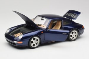 Porsche 911 993 Carrera Cup Blau Braccio & Gotz 1993 Bburago 1:18 3060-M1 Metall – Bild 2 von 8
