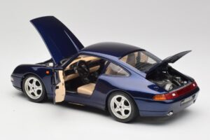 Porsche 911 993 Carrera Cup Blau Braccio & Gotz 1993 Bburago 1:18 3060-M1 Metall – Bild 5 von 8
