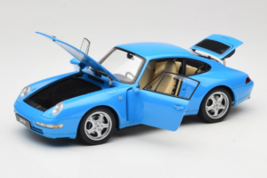 Porsche 911 993 Carrera Blue Metallic AUTOart 1:18 78133 Metall – Bild 2 von 8