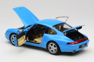 Porsche 911 993 Carrera Blue Metallic AUTOart 1:18 78133 Metall – Bild 5 von 8
