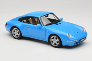 Porsche 911 993 Carrera Blue Metallic AUTOart 1:18 78133 Metall – Bild 6 von 8
