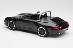 Porsche 911 993 Carrera Cabriolet Schwarz Bburago 1:18 3090-M1 Metall – Bild 7 von 8