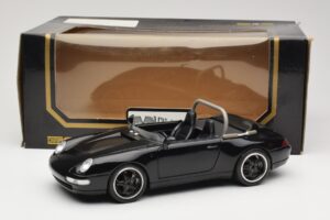 Porsche 911 993 Carrera Cabriolet Schwarz Bburago 1:18 3090-M1 Metall – Bild 8 von 8