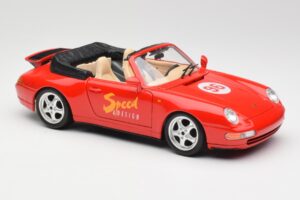 Porsche 911 993 Carrera Cabriolet Rot Bburago 1:18 3090 Metall – Bild 6 von 8