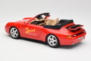 Porsche 911 993 Carrera Cabriolet Rot Bburago 1:18 3090 Metall – Bild 7 von 8