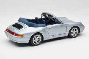 Porsche 911 993 Carrera Cabriolet Silber Maisto 1:18 100299-M1 Metall – Bild 3 von 8