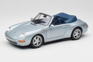 Porsche 911 993 Carrera Cabriolet Silber Maisto 1:18 100299-M1 Metall