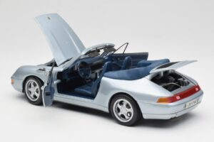 Porsche 911 993 Carrera Cabriolet Silber Maisto 1:18 100299-M1 Metall – Bild 5 von 8