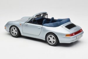 Porsche 911 993 Carrera Cabriolet Silber Maisto 1:18 100299-M1 Metall – Bild 7 von 8