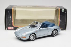 Porsche 911 993 Carrera Cabriolet Silber Maisto 1:18 100299-M1 Metall – Bild 8 von 8