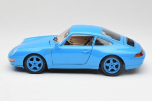 Porsche 911 993 Carrera Blau Bburago 1:18 3060 Metall – Bild 4 von 8