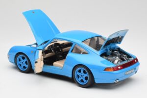 Porsche 911 993 Carrera Blau Bburago 1:18 3060 Metall – Bild 5 von 8